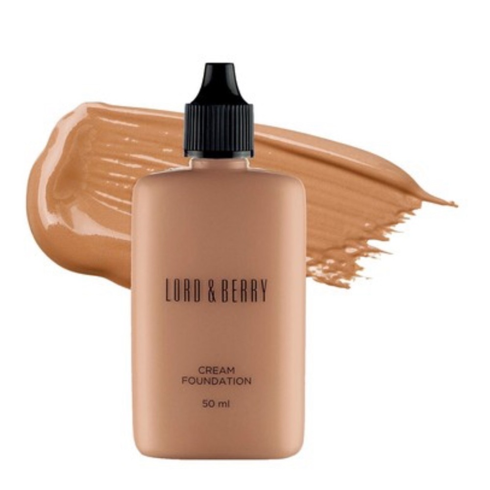 LORD & BERRY CREAM FOUNDATION GINGER‎ #8629 50ML NIB